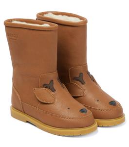 Кожаные ботильоны Wadudu Donsje, коричневый