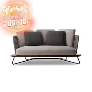 Yu Senyi Диван двухместный outdoor из ротанга