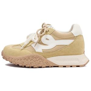 Устойчивые к истиранию, нескользящие, низкие повседневные туфли для женщин JOSINY, Beige/Yellow