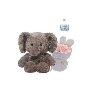 Милый плюшевый слон и панда из коллекции Soufflé, высота 37 см BANLI