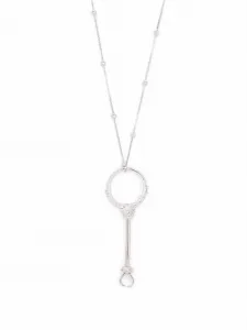 Серебряное колье с кристаллами Panconesi, серебяный