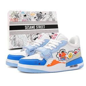 SESAME STREET Утепленные баскетбольные кроссовки Unisex с амортизирующим износостойким покрытием Mid-Top - Starry Sky Magic Blue, цвет Starry Sky Magic Blue