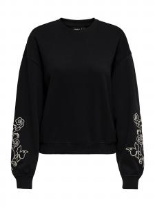 ONLY Свитшот 'ONLBROOKE' в черном цвете