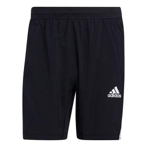 Шорты aero 3s sho stripe training running logo спортивные шорты Adidas, черный