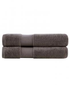 Полотенце Madison Park Signature из турецкого хлопка, серый
