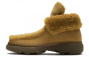 Бербери Мужские Ботильоны Янтарно-Жёлтые