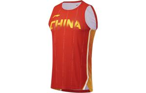 Спортивная баскетбольная коллекция баскетбольная майка мужская яркая неоновая Lining, цвет Bright neon