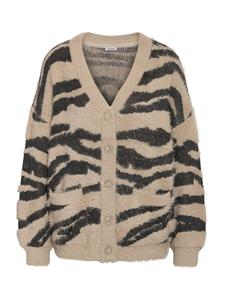 Вязаный кардиган Noisy may, серо-коричневый