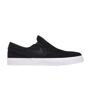 Кеды Nike Zoom Stefan Janoski Slip SB 'Black', черный