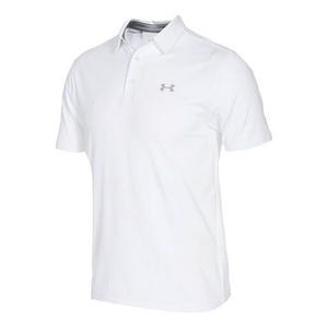 Футболка playoff 2.0 golf polo shirt 'white' Under Armour, белый