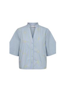 Блуза NÜMPH Numelanie, светло-голубой