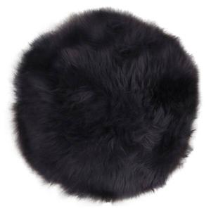 Подушка на сиденье twentyfour Lambskin, 35 см, черный