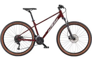 Горный велосипед KTM Penny Lane 271 - 27,5 дюймов - Diamant - 2023, цвет Rot|night red (silver)
