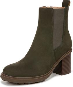Женские ботильоны Vionic Truckee, Dunkles Khaki/Grünes Nubuk