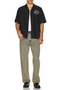 Боулинговая рубашка Hollywood Auto Amiri, Black