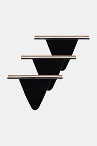 Трусы, комплект из 3 штук, 3pack brief_b lace BOSS, черный