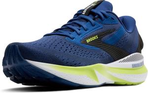 Мужские беговые кроссовки Brooks Adrenaline GTS 24 с поддержкой, черный/зеленый