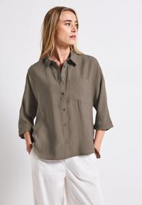 Блуза Street One DOLMAN , Braun/Mottled Brown