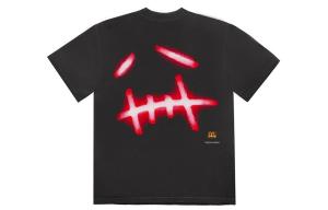 Футболка Travis Scott Cactus Jack x McDonald's Order Here, черная, Черный