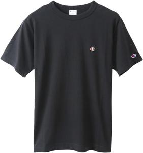 Мужская футболка Champion C3-P300Z/C3-X352L, короткий рукав, 100% хлопок, Classic Cotton USA, вышивка логотипа в одну точку, футболка с коротким рукавом, базовая модель, черный