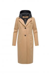 Длинное пальто печенье мечта 14 Navahoo, коричневый