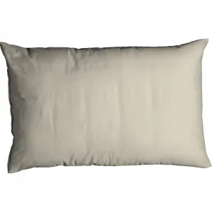 Чехол на подушку CASATEX «Uni» (1 шт.), однотонный дизайн, молния, отличные цвета, серо-коричневый