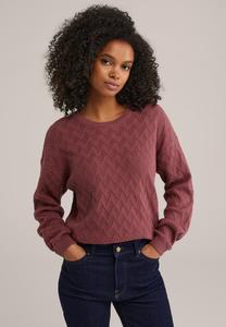 Джемпер WE Fashion Jumper, Old Rose/Salmon