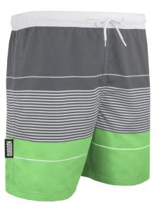 GUGGEN MOUNTAIN Мужские плавки - быстросохнущие, дышащие, с принтом серого цвета