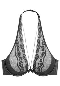 Бюстгальтер на косточках LASCANA T-shirt Bra, черный