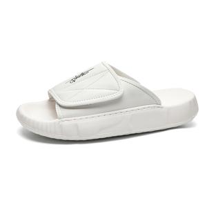 Сандалии-слайдеры с резиновой подошвой и противоскользящим покрытием для мужчин LUOMAIKE, White