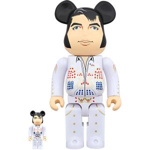 BE@RBRICK Bearbrick Elvis Presley White