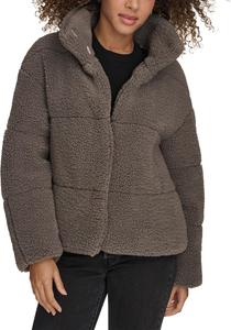 Женское пальто Levi's стеганое, серый