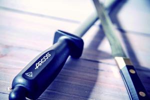 Arcos Serie Wetzstahl, мусат, 6 шт, корпус из углеродистой стали с хромированным покрытием 300 мм, рукоятка из полипропилена, черный