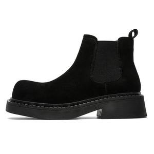 Короткие мужские ботинки челси WEISHIBANGWEI, Black