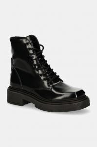 Женские ботинки Steve Madden высокие на шнуровке, черный