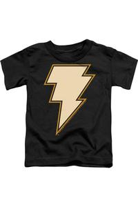 Футболка с эмблемой Black Adam на груди для малышей с коротким рукавом Gildan