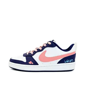 Nike Кроссовки Court Borough Heart Slip Resistant Abrasion Resistant Skateboard Shoes Blue Kids'