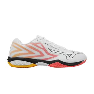 Кроссовки Mizuno Wave Claw EL 2 Wide 'White Orange Black', белый