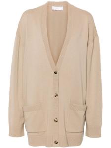 Michael Kors Collection кашемировый кардиган, коричневый