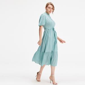 Повседневное платье с многоярусными рюшами Smart And Joy, синий