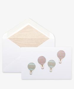 Открытка с приветствием воздушным шарам