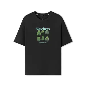 Skechers Футболка Sportlife SS25 Unisex Carbon Black