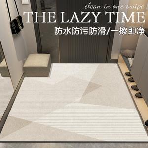 Budis Ковер 50х80 см для прихожей из кожи, водонепроницаемый, моющийся, нескользящий