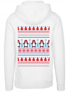 Рождественская толстовка с пингвином белого цвета F4NT4STIC