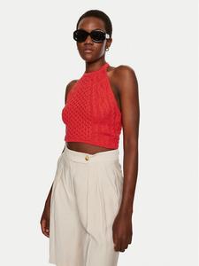 Блузка обычного кроя Lori R24P3136CA Staud, красный