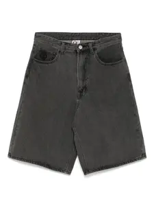 Джинсовые шорты Aape By A Bathing Ape, черный