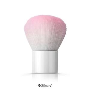 Кисть для силкара, пудры и пыли, белая, Silcare