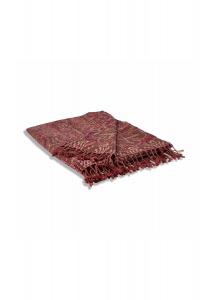 Плед Нугере красный Loberon, красный