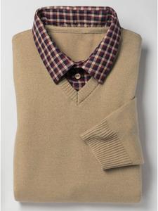 Свитер Sieh an!, кэмел