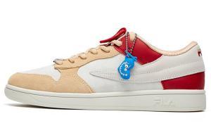 Кроссовки для скейтбординга Pizza Skateboarding Shoes Men Low-top Lily White/бежевый Fila Fusion